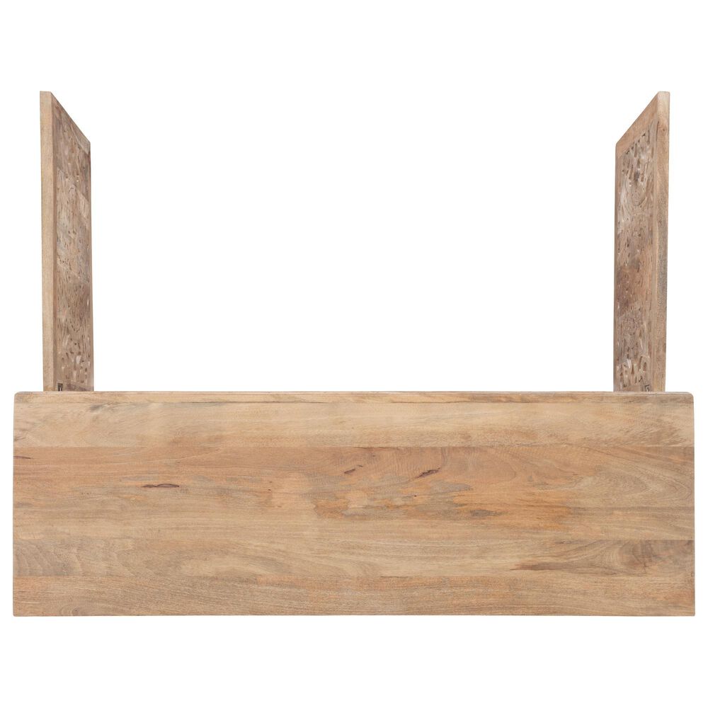 Linon Home Decor Haven 2-Door Cabinet in Antique Brown, , large