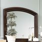 Millenium Porter Mirror in Burnished Brown, , large
