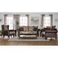 Coaster Elmbrook Wingback Accent Club Chair in Brown, , large