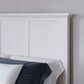 Urban Home Grace Queen 4-Drawer Platform Storage Bed in Snowfall White and Black, , large