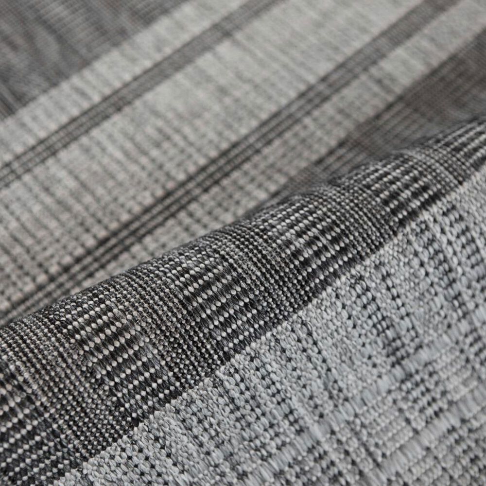Amer Rugs Maryland 2&#39;4&quot; x 8&#39; Silver and Taupe Runner, , large