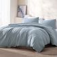Hallmart Collectibles Daniel Gauze 3-Piece King Comforter Set in Light Blue, , large