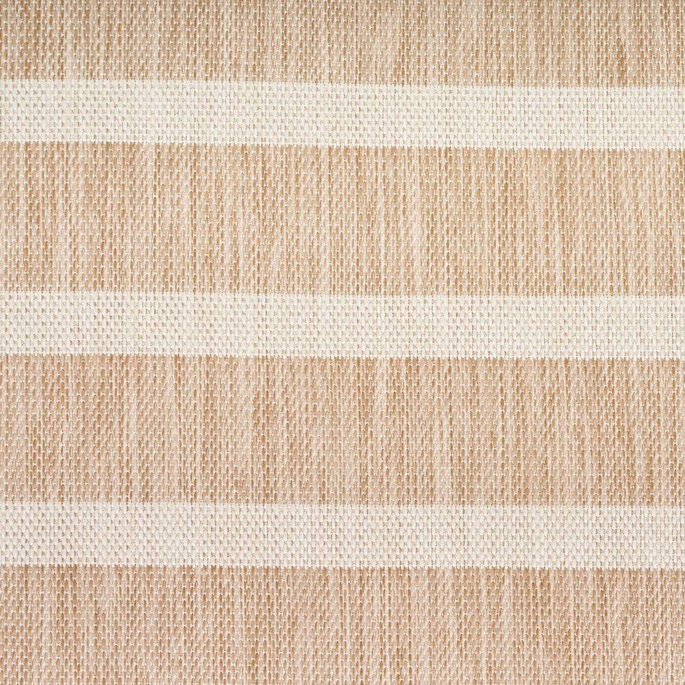 Nourison Positano POS03 Beige and Ivory 2&#39; x 6&#39; Indoor/Outdoor Runner, , large