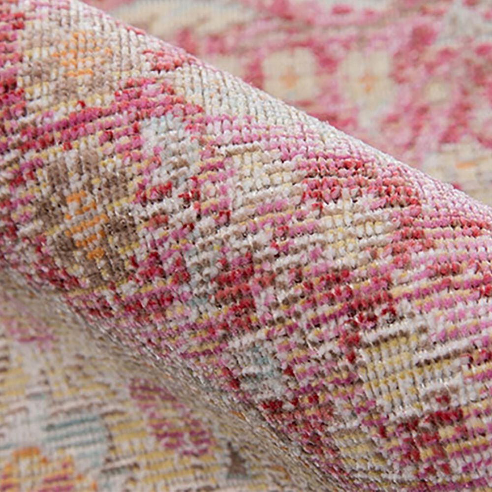 Momeni Isabella ISA-1 5&#39;3&quot; x 7&#39;3&quot; Pink Area Rug, , large