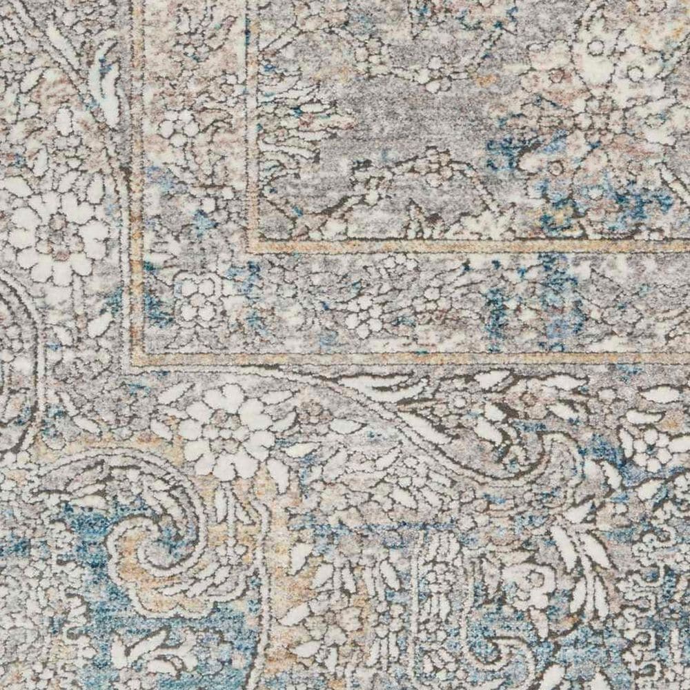 Nourison Starry Nights STN01 9&#39; x 12&#39; Cream and Blue Area Rug, , large