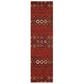 Safavieh Amsterdam AMS108D-28 2"3" x 8" Terracotta/Multi Runner, , large
