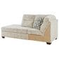 Ashley Lonoke 2-Piece Left Facing Sectional with Chaise in Parchment, , large
