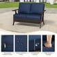 Sunwell Garden 6-Piece Patio Chat Set in Navy, , large