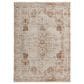 Feizy Kaia 5" x 7"9" Gray and Rust Area Rug, , large
