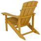Flash Furniture Charlestown Adirondack Chair in Yellow, , large
