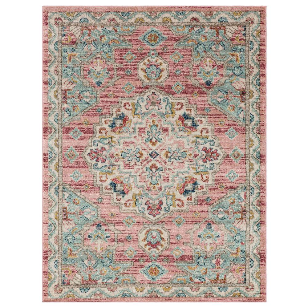 Mohawk R1113 Whimsy 5" 3" X 8" Pink Area Rug, , large