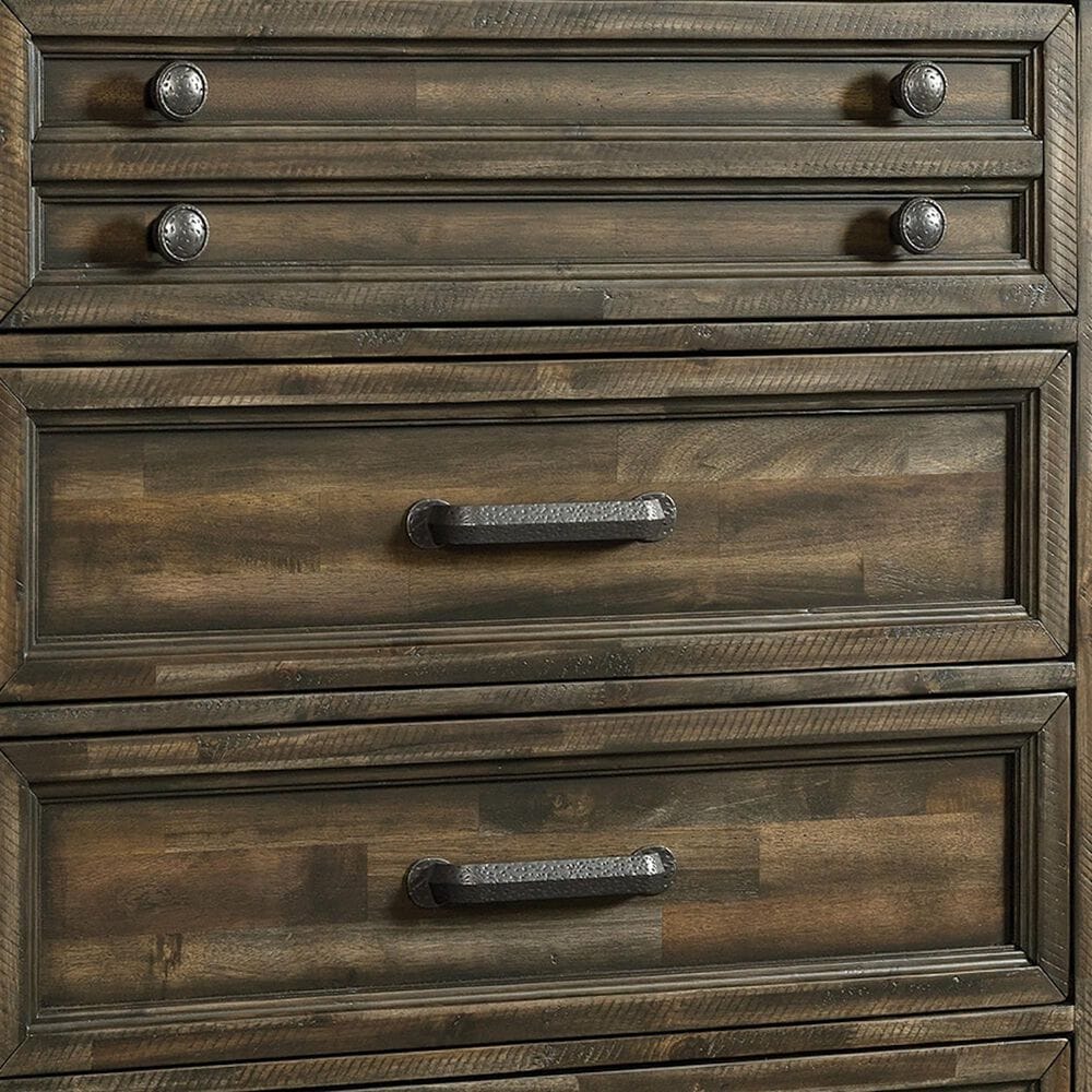 Mayberry Hill McCoy 5-Drawer Chest in Charcoal, , large