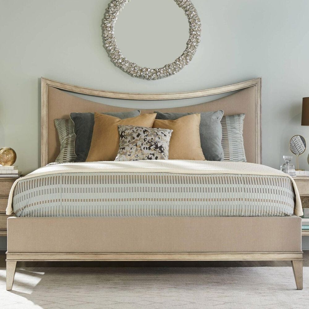 Vantage Cove Queen Upholstered Bed in Mushroom, , large
