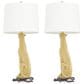 Maple and Jade Polystone Glam Table Lamp in Gold, , large