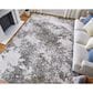 Feizy Waldor 12" x 15" Ivory and Gray Area Rug, , large