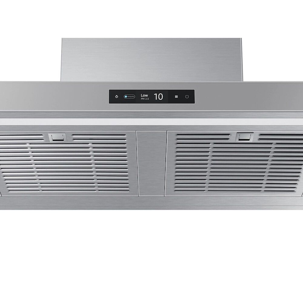 Samsung Bespoke 30&quot; Bespoke Smart Wall Mount Hood with LCD Display in Clean Grey, , large