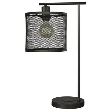Signature Design by Ashley Nolden Desk Lamp with Wireless Charging Base in Bronze, , large