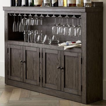 Imperial International Bixby Bar Cabinet in Charcoal and Black Copper, , large