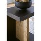 Ashley Kocomore Chairside End Table in Dark Warm Brown and Light Natural Oak, , large