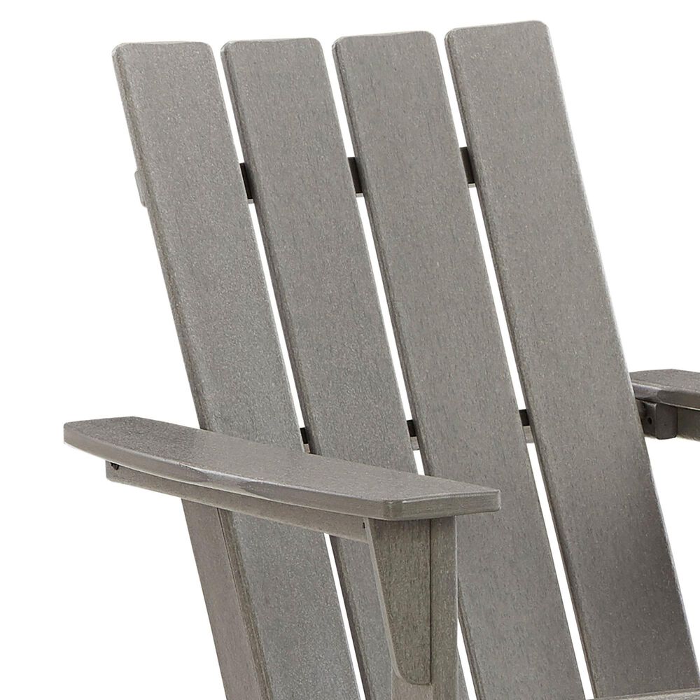 Ashley Visola Adirondack Chair in Gray, , large