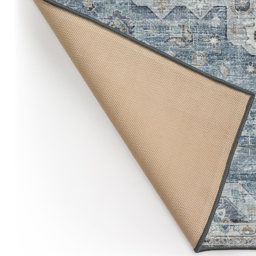 Dalyn Rug Company Tuscany 2&#39;6&quot; x 10&#39; Blue Indoor/Outdoor Runner, , large