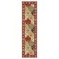 Safavieh Lyndhurst  2"3" x 8" Multicolor and Red Runner, , large