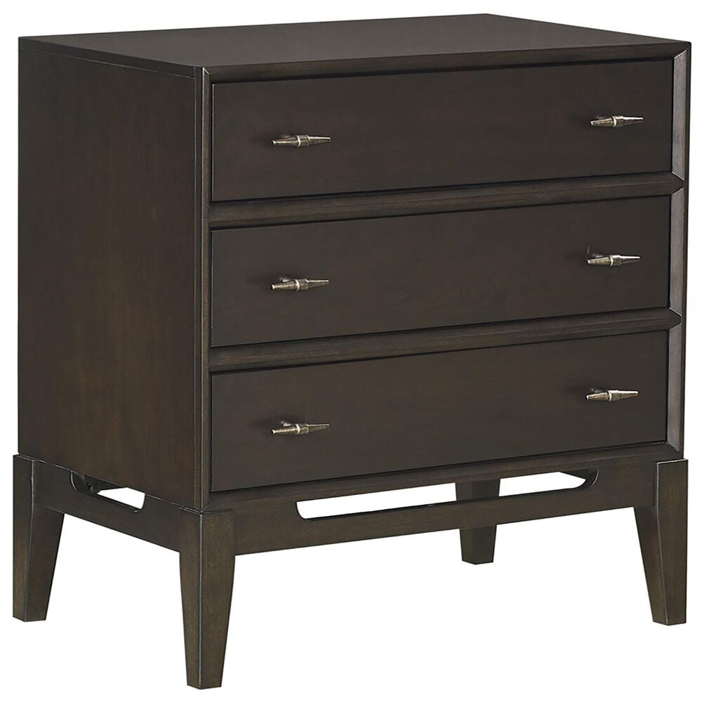 Riva Ridge Sutton 3-Drawer Nightstand in French Roast, , large