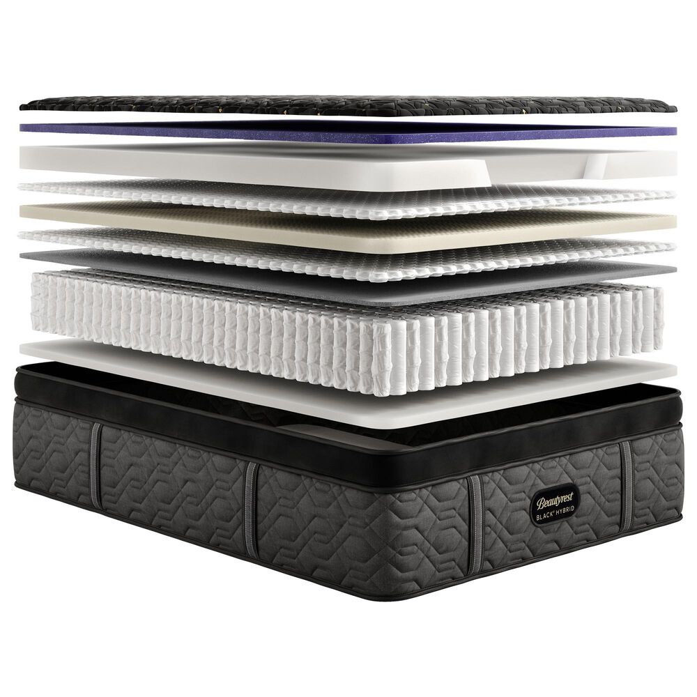 Beautyrest Black Hybrid Series 4 Firm Apex Top King Mattress, , large