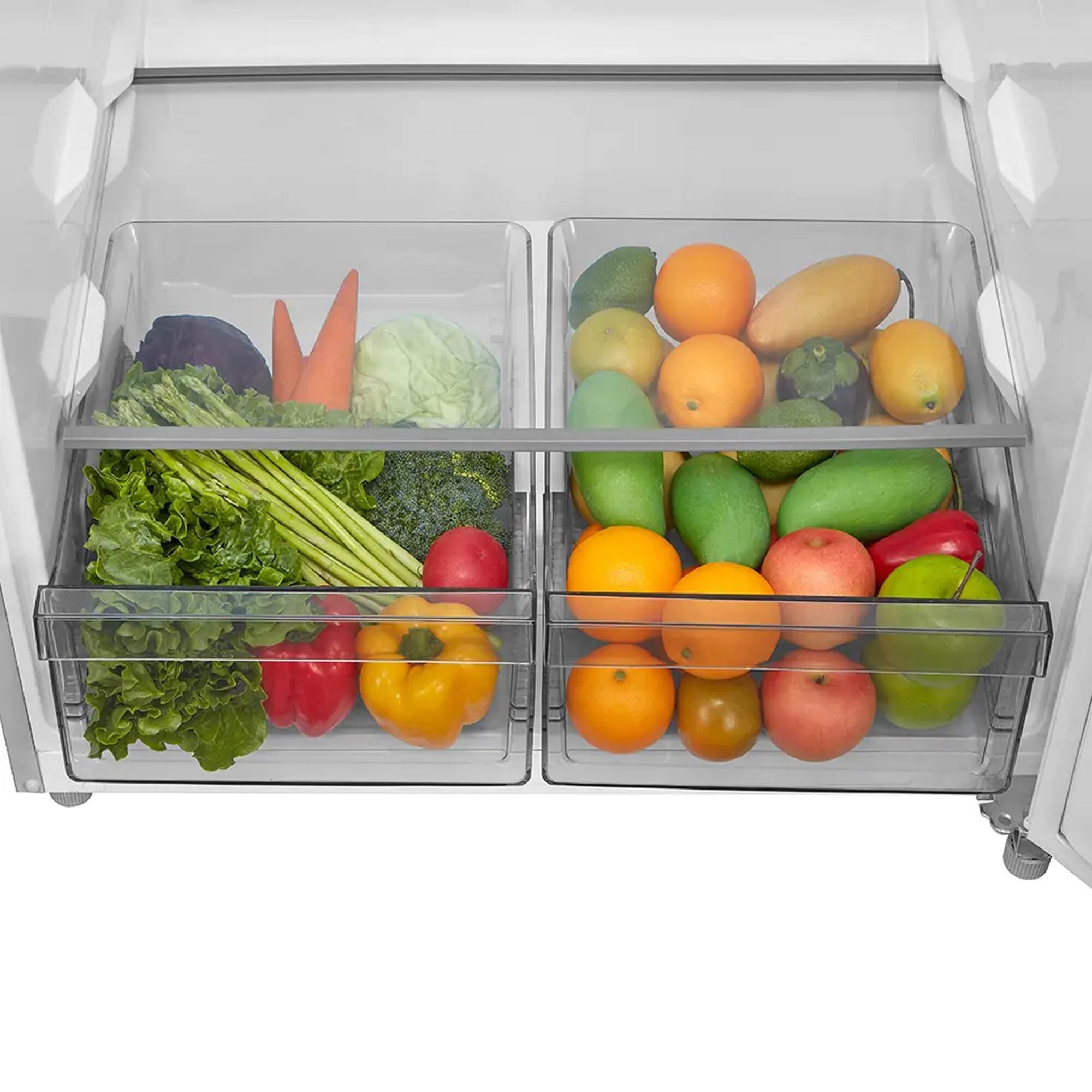 Midea 21 Cu. Ft. Convertible Upright Freezer in Stainless Steel
