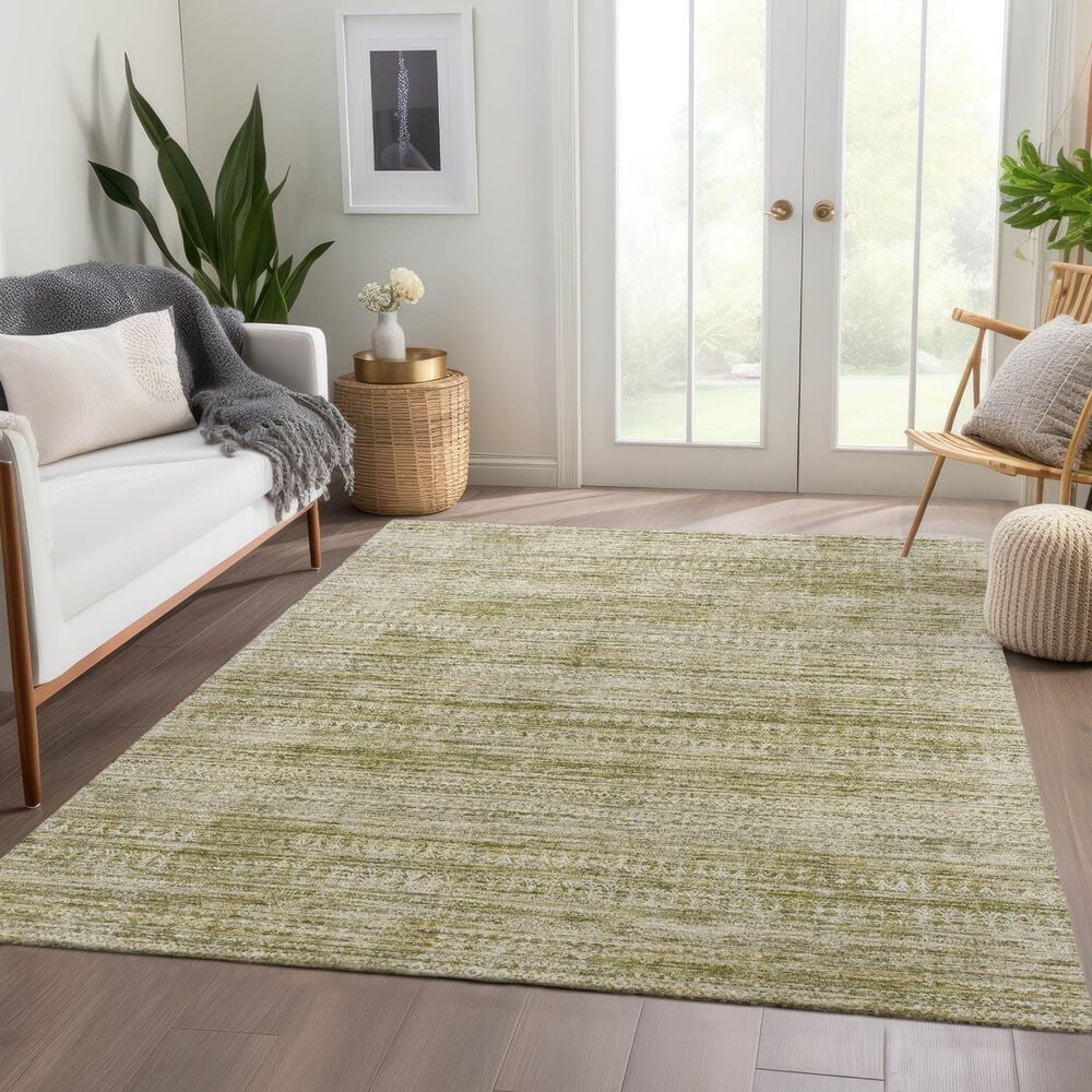 Dalyn Rug Company Solace SL3 3&#39; x 5&#39; Aloe Area Rug, , large