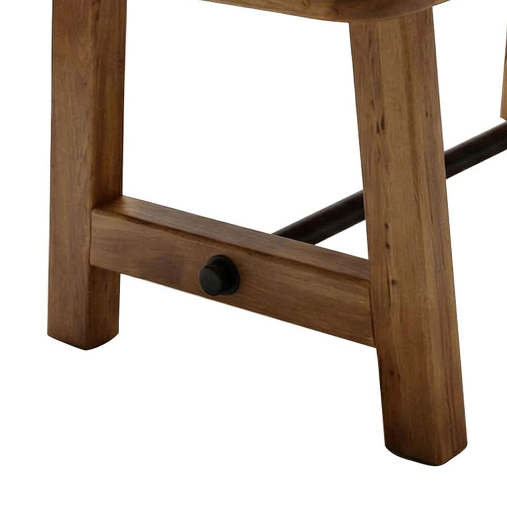 Arista Wood Fulton 7-Piece Rectangular Dining Set in Sandstone, , large