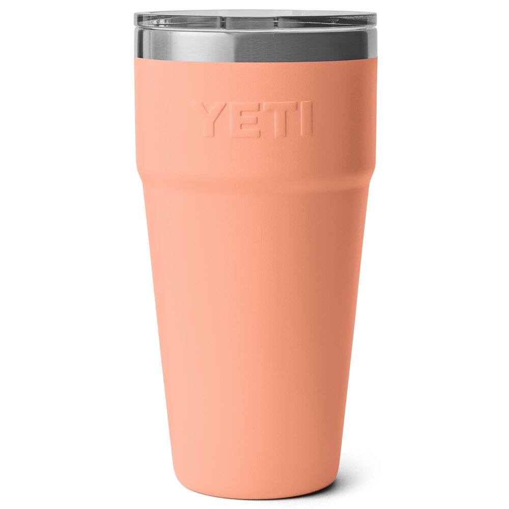 YETI Rambler 30 Oz Stackable Cup with MagSlider Lid in Lowcountry Peach, , large