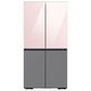 Samsung Bespoke 4-Door Flex Top Panel in Pink Glass, , large