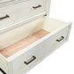 Riva Ridge Caraway 5 Drawer Chest in Aged Ivory, , large