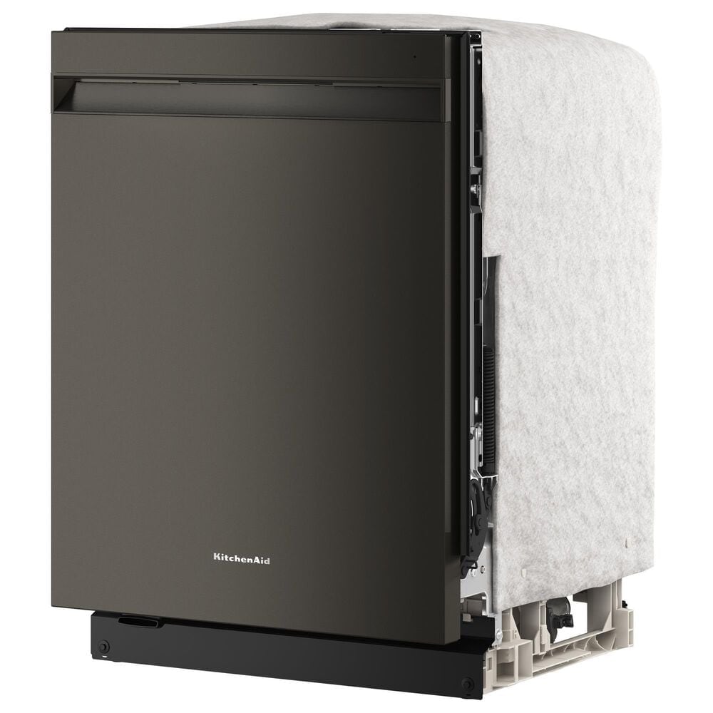 KitchenAid 24&quot; Max Jets Third Rack Dishwasher with Advanced ProDry System and Pocket Handle in Black Ore, , large