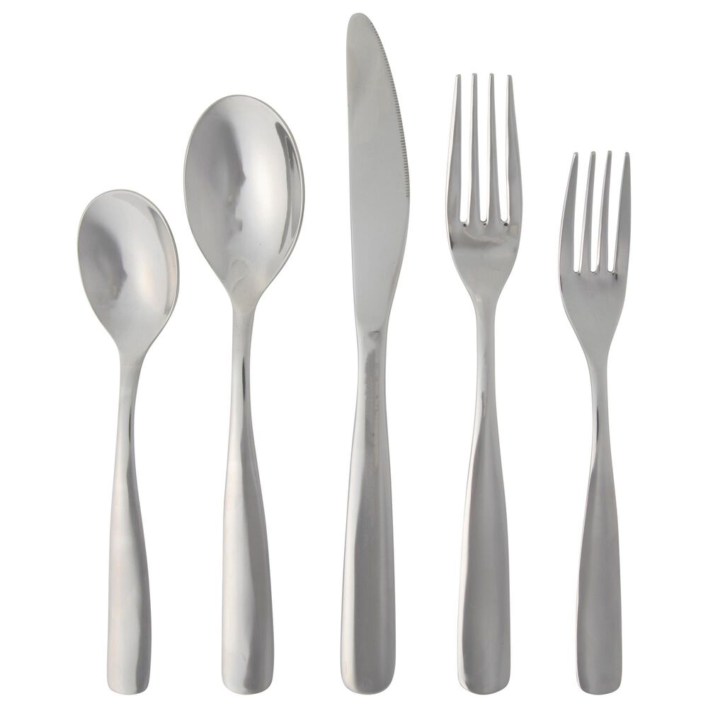 Gibson Home Hulton 20-Piece Flatware Set in Silver, , large