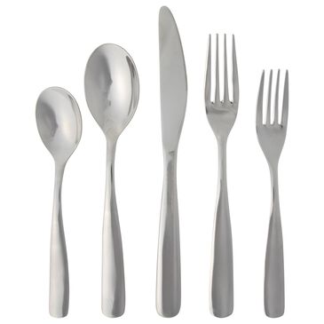 Gibson Home Hulton 20-Piece Flatware Set in Silver, , large