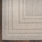 Nourison Horizon HOZ03 Grey 10" x 14" Indoor/Outdoor Area Rug, , large