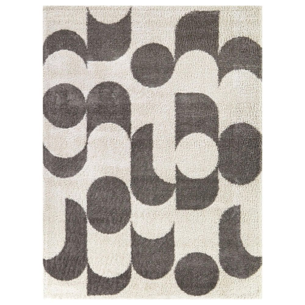 Balta Rugs Cesaire 5"3" x 7" Charcoal Area Rug, , large