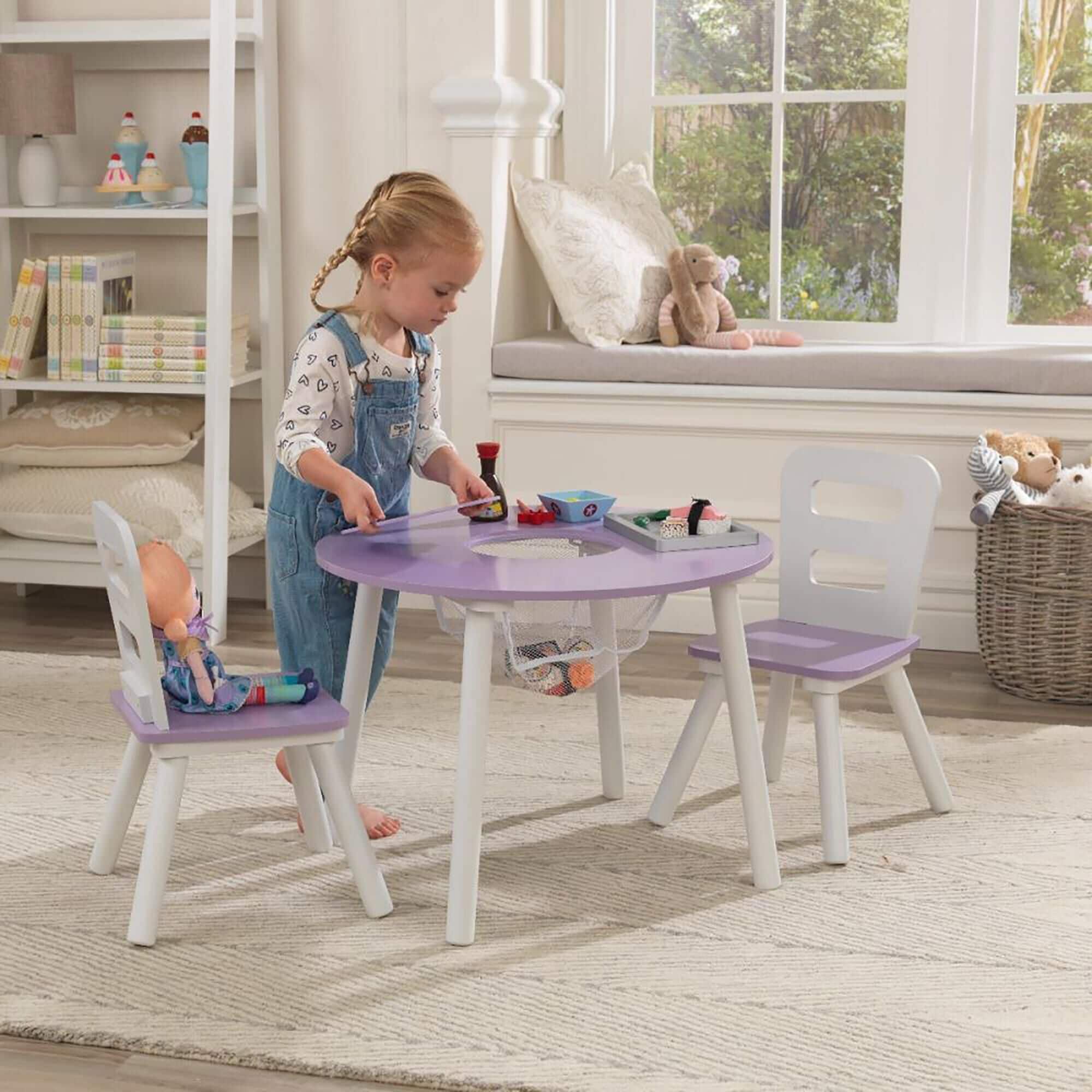 Kidkraft modern table 2025 and 2 chair set