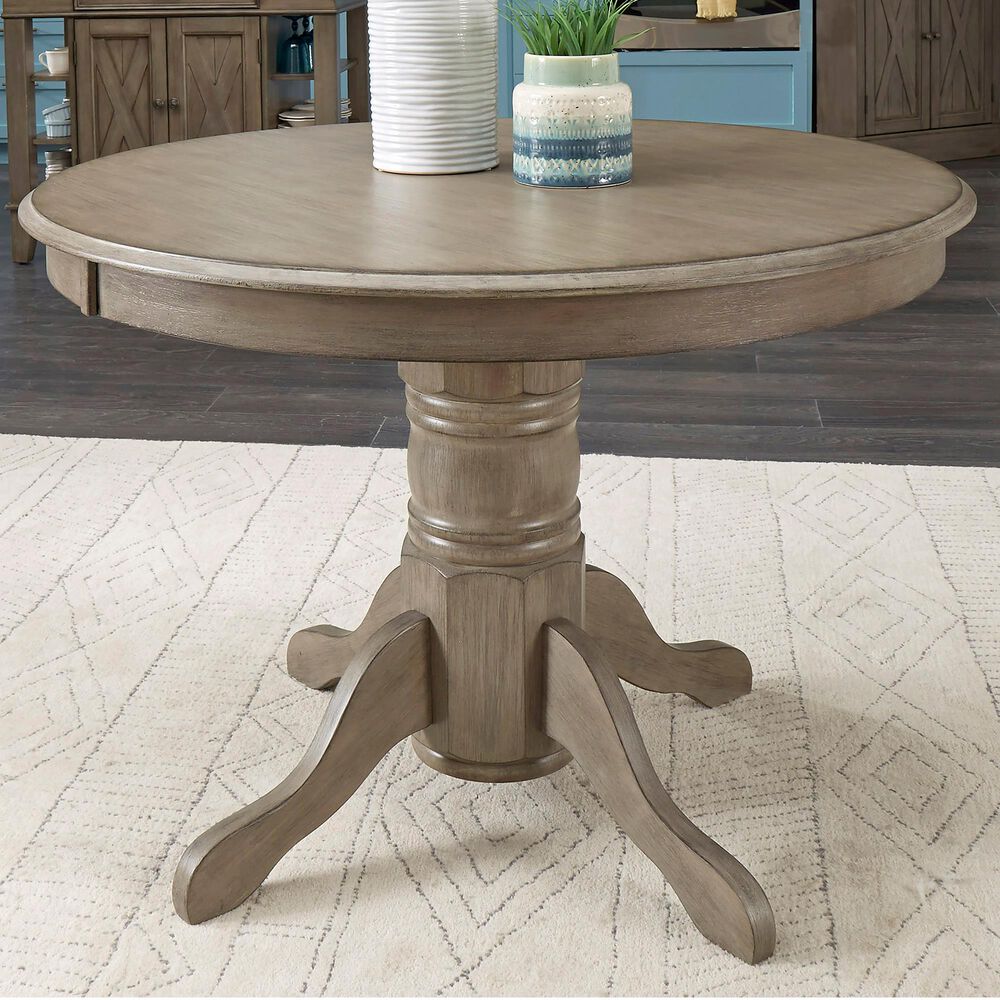 Homestyles Mountain Lodge Dining Table in Gray, , large