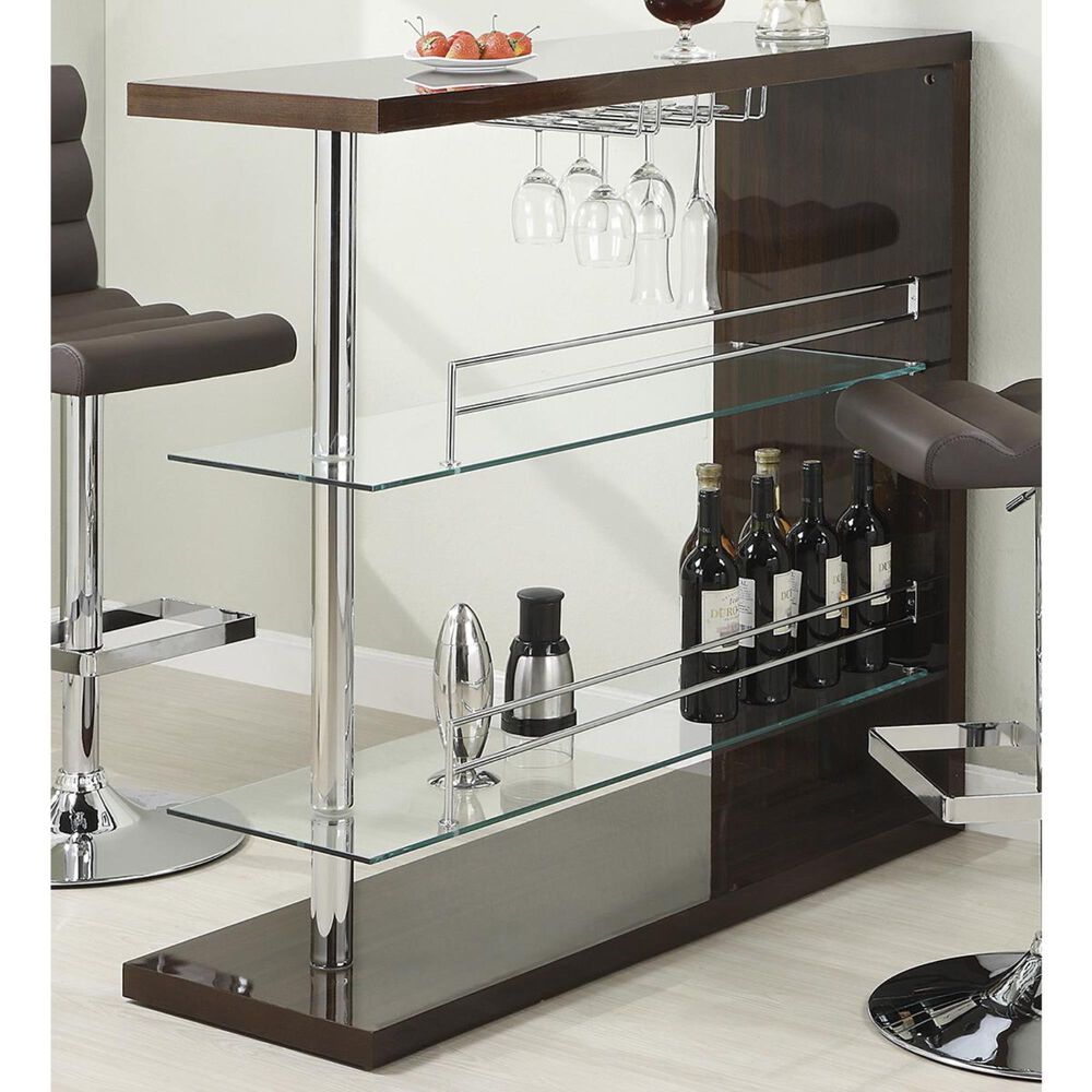 Pacific Landing Bar Table in Cappuccino, , large