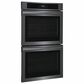 Frigidaire 30" Double Electric Wall Oven with Fan Convection in Black Stainless Steel, , large