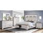 Sasha Lee King Storage Bed in Two Tone Hickory, , large