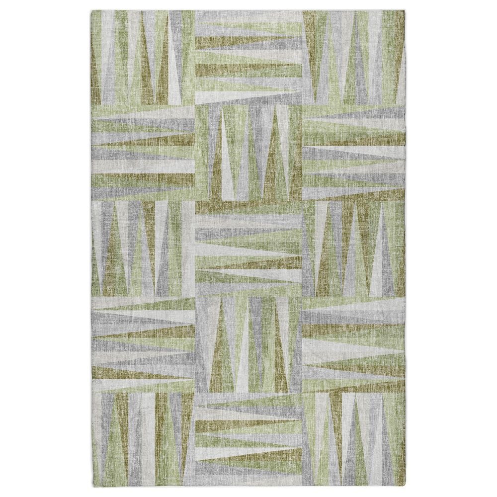 Dalyn Rug Company Lorenzo LN2 Green 9" x 12" Area Rug, , large