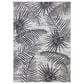 Loloi Easton Ivory and Onyx 6"7" x 9"4" Indoor/Outdoor Area Rug, , large