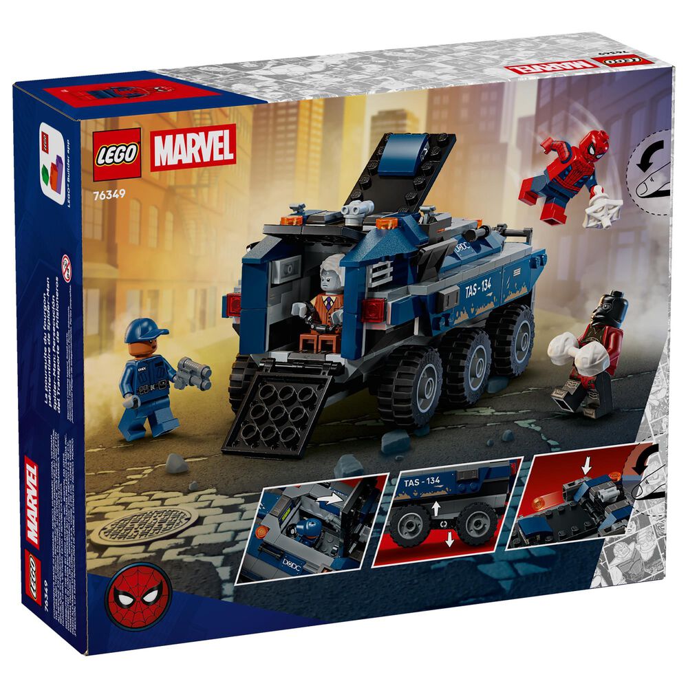 LEGO Spider-Man Prison Transport Chase Building Set, , large