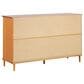 Walker Edison Spencer 6-Drawer Dresser in Caramel, , large
