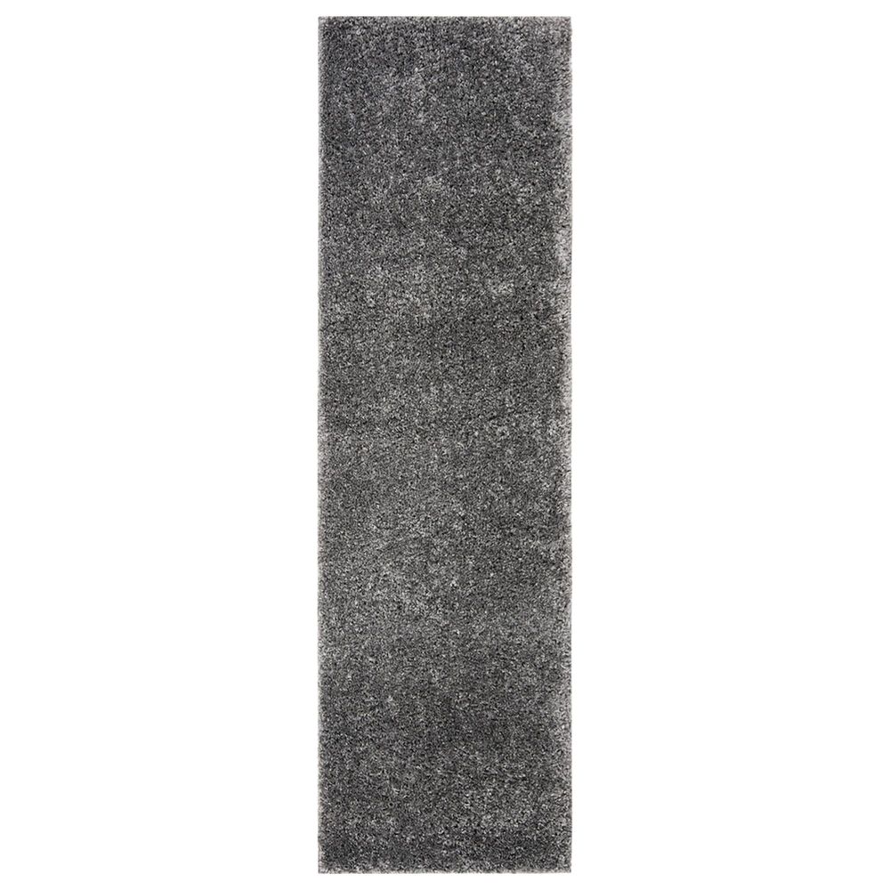 Safavieh August Shag AUG900F 2"3" x 6" Grey Runner, , large