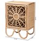 Baxton Studio Acelin 2-Shelf Nightstand in Natural Brown, , large